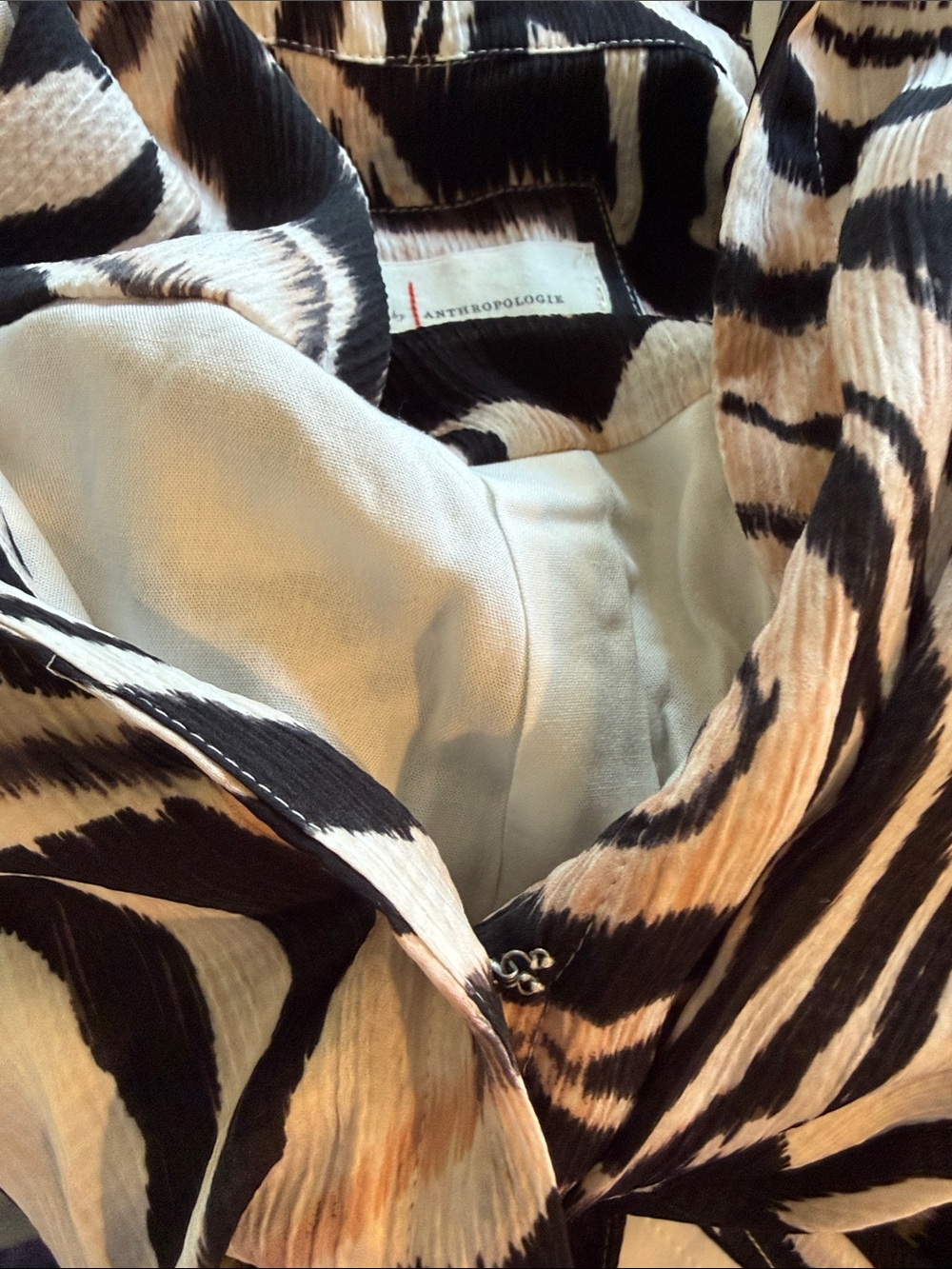 Anthropologie fun animal print dress - size M - Picture 7 of 7